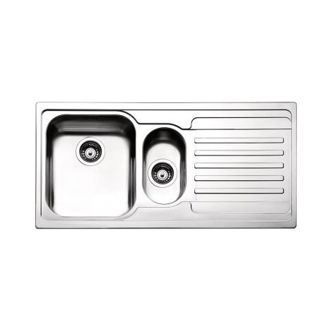 Apell VE1002IRA Lavello Venezia 100 x 50 cm colore Acciaio (1/2)