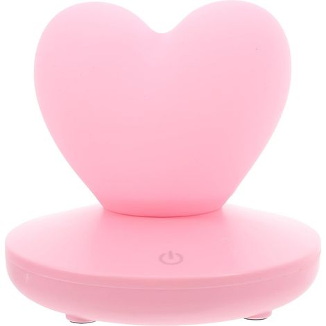 Lampe de Chevet Tactile de Cœur LED Veilleuse USB (1/5)
