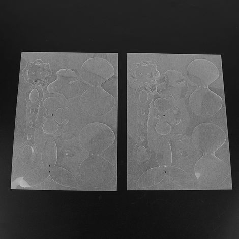 Planche de découpe A4 pour scrapbooking et projets créatifs DIY (1/5)