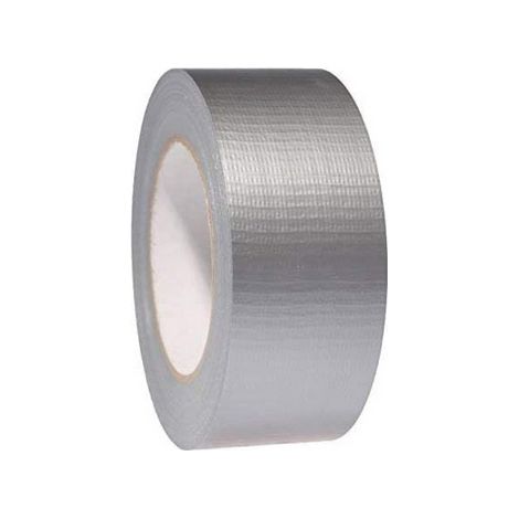NASTRO ADESIVO TELATO- mm 50 x mt 25 Argento- FF- pezzi 1