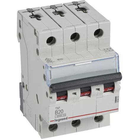 Leitungsschutzschalter 3P B 20A 6kA AC S303 TX3 403403 (1/2)