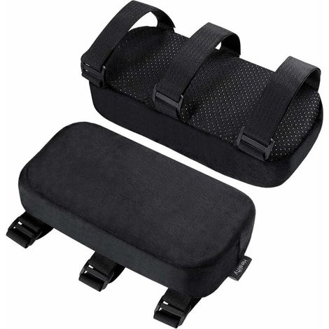 Coussin D Accoudoir En Mousse À Mémoire De Forme - Ergonomique Pour Chaise De Bureau Et Chaise De Jeu - Fond Antidérapant - Lot De 2 (1/5)