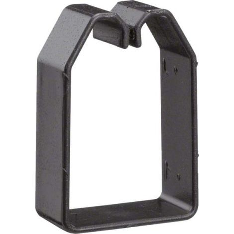 Fixation de câble Hager b600403 noire robuste durable