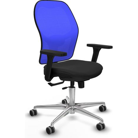 Silla de oficina piqueras y crespo Jorquera negro cómoda duradera (1/2)