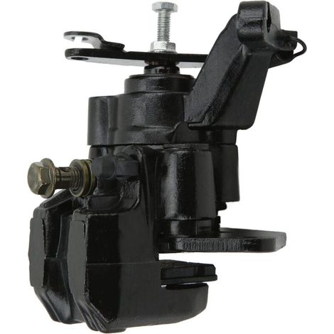 Pinza freno posteriore universale in lega d'acciaio con pastiglie freno per ATV e quad con motori da 110cc, 125cc, 150cc, 200cc, 250cc -Crezuo