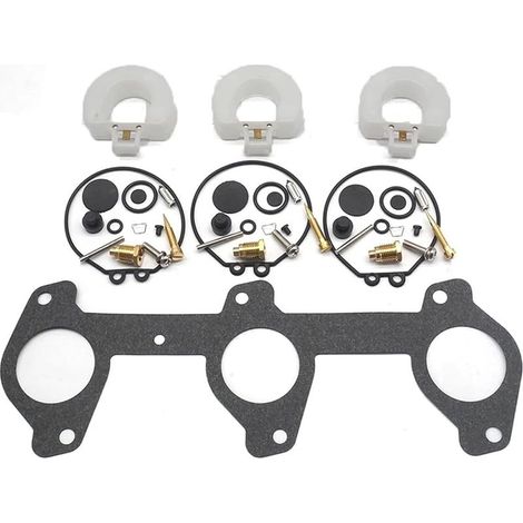 Kit de réparation de carburateur pour moteurs hors-bord 60HP 70HP Installation facile 6H3-W0093 00 01 02 Pièces de carburateur de moteur marin (1/5)