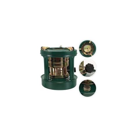 Réchaud à gaz portable – 2 brûleurs – Métal durable avec pare-vent intégré – Pour barbecue extérieur et camping