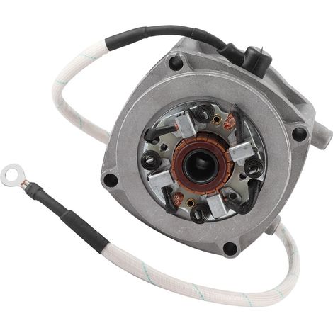 Démarreur pour moto, compatible avec les moteurs 2 temps 43 cm³, 47 cm³ et 49 cm³ (40-6), pour mini-motos, scooters, tondeuses, quads et quads. (1/5)