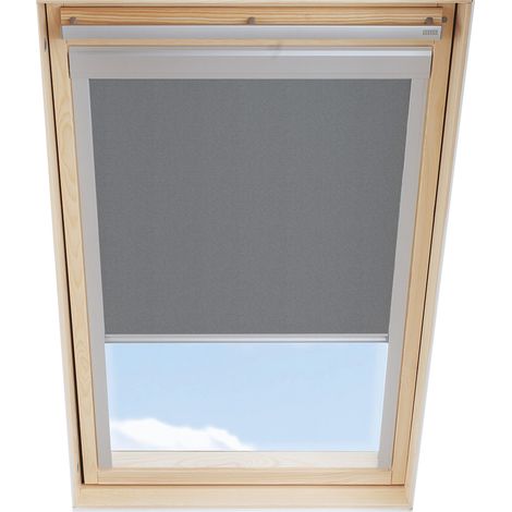 Store occultant pour fenêtre de toit VELUX, C04 Gris