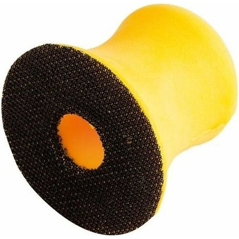 Cale de ponçage dome souple Mirka Ergo 77mm grip trou central