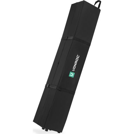 VONROC Sac de transport tente 142 L avec roulettes pour PT502XX rangement compact robuste PT816AA (1/2)