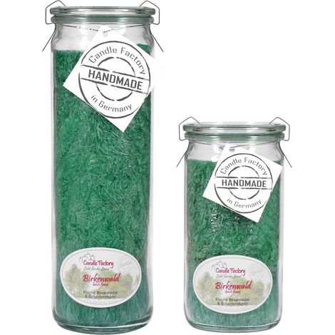 Candle Factory Kerzen-Set Birkenwald Big + Mini Jumbo Duftkerze Dekokerze (1/5)