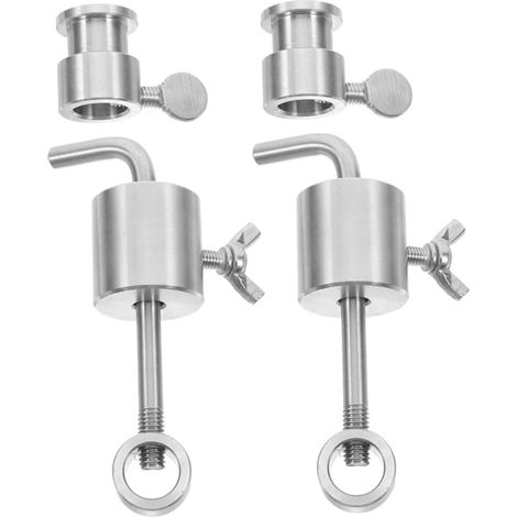 2 pièces Poids d'équilibrage pour tournebroche Barbecue Acier Inoxydable (1/5)