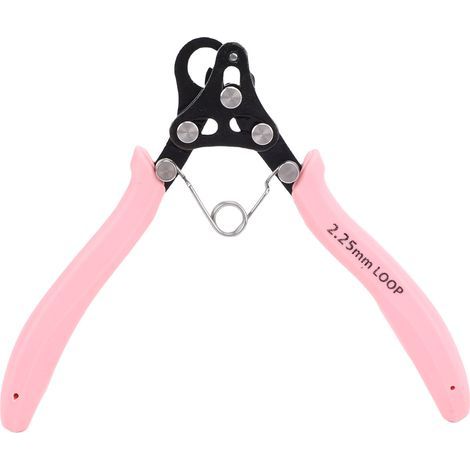 One Step Looper – pince à enrouler en boucle de 2.25mm, outil pour artisanat en cuivre et laiton, fil Semi-dur souple, rose, 18-26 AWG (1/5)