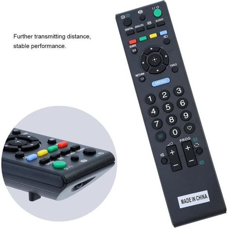 Télécommande - SONY - RM-ED017 - Navigation dédiée - Télévision numérique - 8m de portée (1/4)