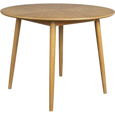 Table Design, Table ronde en bois Fabio Bois en Wood, BOITE A DESIGN (1/5)
