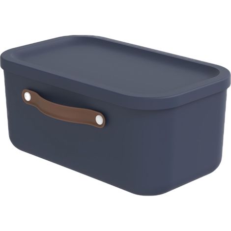 Rotho Maloja Scatola di stoccaggio 12 l, Plastica (PP riciclato), 12 (39.5 x 26.5 x 17.7 cm) (1/5)