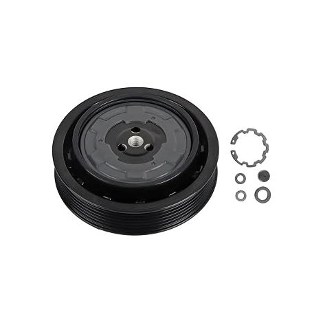 Embrayage de Compresseur de Climatisation, Embrayage de Compresseur de Climatisation de Voiture OE 158388 en Acier Inoxydable de Remplacement Adapté pour 2.0 2.4