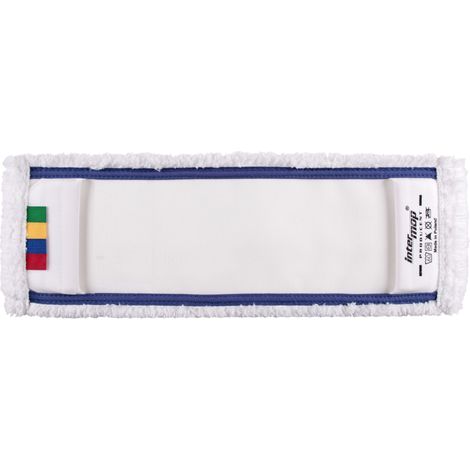 Balai plat 50 microfibres blanches Premium (MMW50S)
