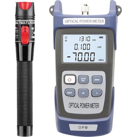 Irovami Kit testeur réseau haute précision – Wattmètre, localisateur – Idéal pour fibre optique, diagnostic (1/5)