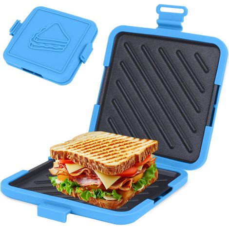 Grill à sandwich pour micro-ondes avec plaque amovible (1/5)