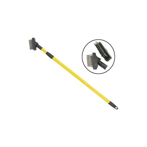 Jeu de brosses en acier inoxydable 2 pièces