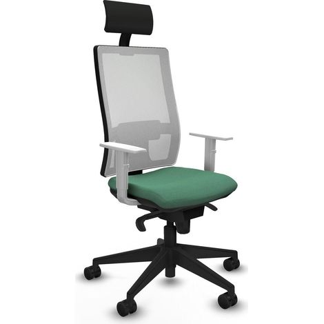 Piqueras y Crespo 4B066N1 Chaise de Bureau Vert Émeraude (1/3)