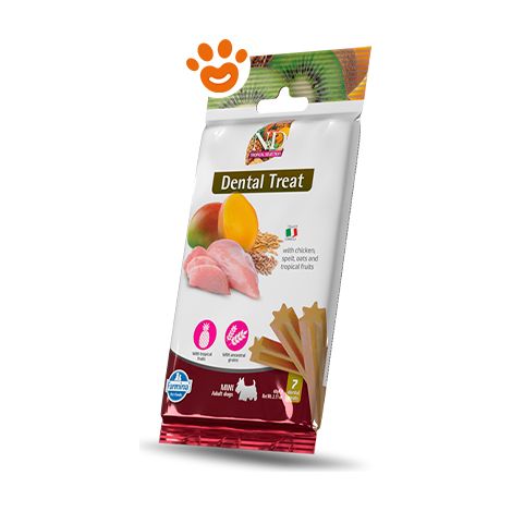 Farmina Dog Snack Dental Treat N&D Tropical Maiale Mini - Confezione 60 Gr - Snack