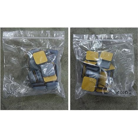 20 PCS Furniture Gliders Slider 25x25 mm PTFE Self Adhesive Furniture-- (1/5)