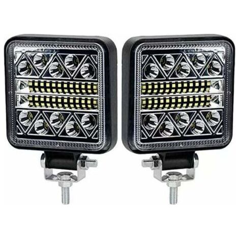 BR-Vie 102W Phare de Travail à LED 10200LM Feux de Recul Led 12v, Phare Led Projecteurs pour voiture, tracteur bateau, 12-24v camion, 2 pcs (1/4)