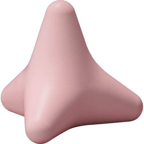 Silikon-Triggerpunkt-Massagegerät für Nacken, Füße und Muskulatur – Tiefengewebsmassagegerät zur Schmerzlinderung – Rosa (1/5)