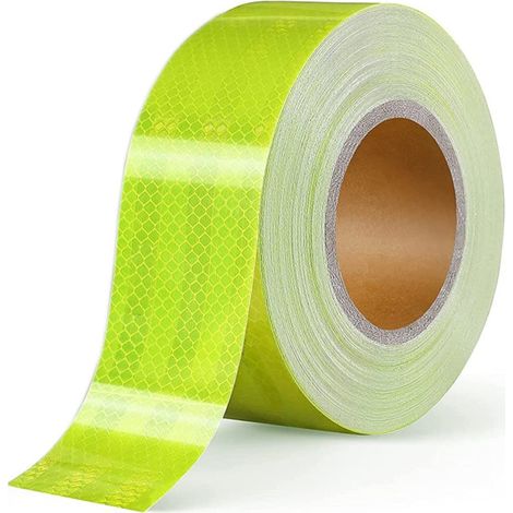 Lichtreflektierendes, selbstklebendes Folienband mit hoher photometrischer Leistung, 45,7 m x 5,5 cm, grün