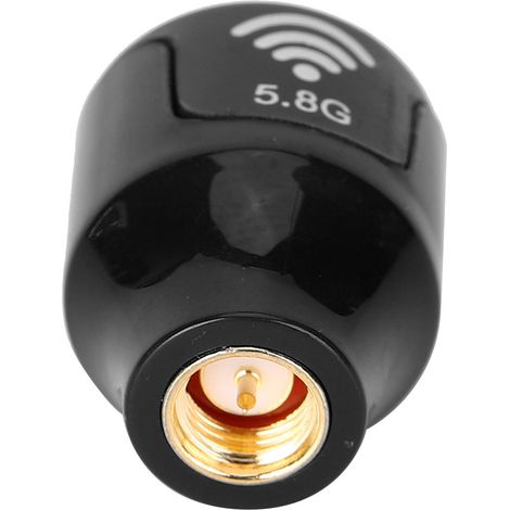 Schwarze Indoor-Antenne 5,8 GHz 3 dBi RHCP mit hoher Verstärkung für FPV-Renndrohnen. (1/5)