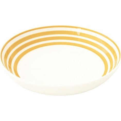 Salatschüssel aus Keramik Ø 30 cm Farbmix Gelb - Pozzi Milano Spa