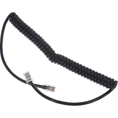 Câble microphone robuste pour Icom HM-151 IC-7000 IC-7100 OPC-1153 HM-98 HM-133. Installation facile et rapide. (1/5)