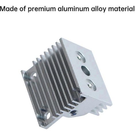 Hotend-Kühlkörper kompatibel mit Creality K1C/K1 MAX, Aluminiumlegierung, 3D-Druckerteil