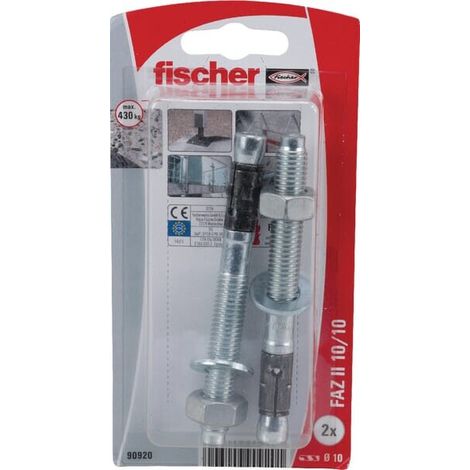 Bullone ancoraggio FAZ 10/10 (2) FISCHER FAZ1010K