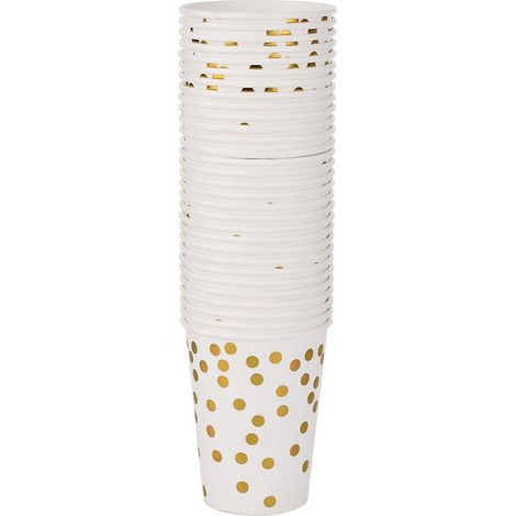 139-teiliges Pappgeschirr-Set: Pappbecher, Teller, Servietten, Strohtischdecke, Popcornboxen aus Papier