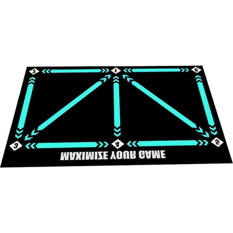 Tapis de football antidérapant, tapis de sol, tapis de jeu de football, tapis de chambre antidérapant pour coin de terrain de football, terrain de jeu pour enfants, salle de bain (1/5)