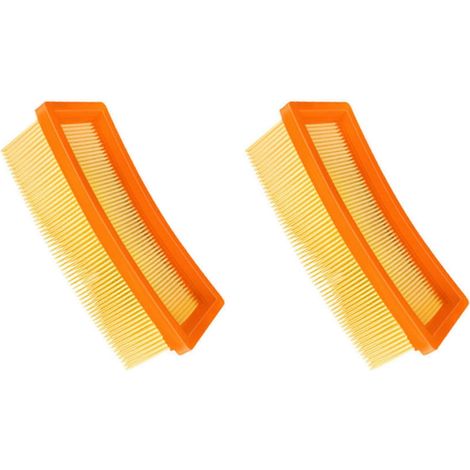 Lot de 2 filtres de rechange pour aspirateurs Kärcher 6.414-498.0 SE2001 SE3001 2501 2701 2801 SE5.100 SE6.100 K3001 (1/5)