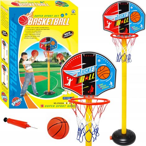 [PACZA][5] Basketballset für Kinder, Basketball 140 cm Y291 (1/5)