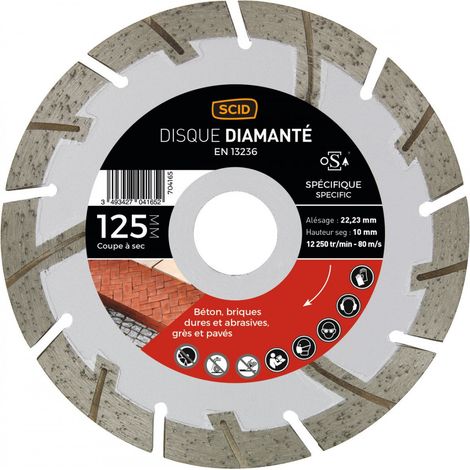Disco Materiali Duri e Abrasivi 125 22,23