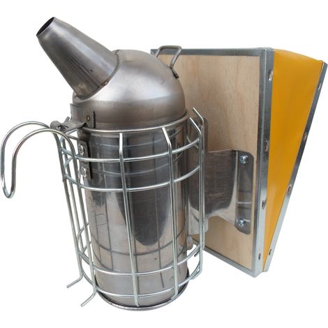Affumicatore inox Ø8 cm con griglia di protezione