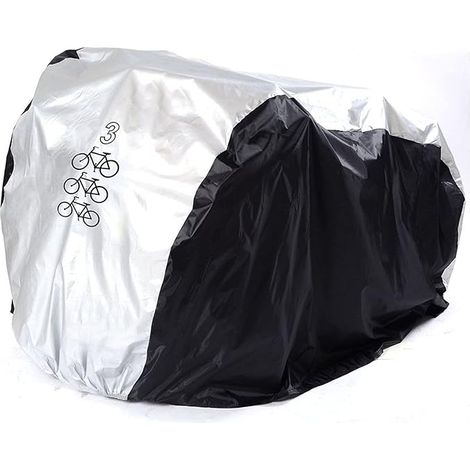 Housse de protection extérieure résistante aux UV, à la poussière et à l'eau pour vélo, moto, VTT et tricycles. Convient aux vélos, motos et vélos à trois roues.-AquaForge (1/5)