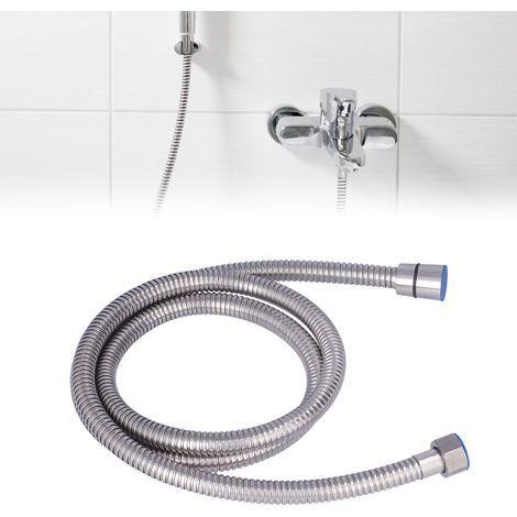 Flexible de douche en acier inoxydable, flexible de douche crypté, raccord de pommeau de douche, tuyau de douche (1/5)