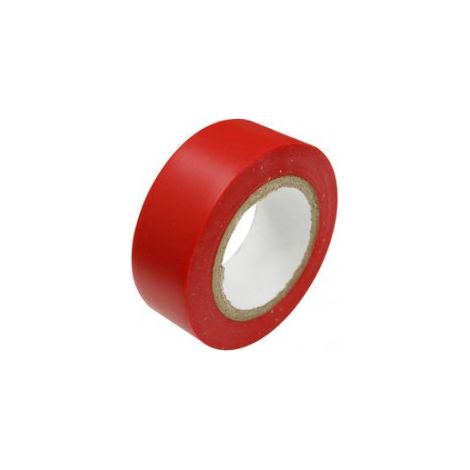 Cinta Aislante Adhesiva PVC 20x19 ROJO