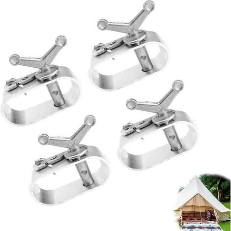 Tendeur Grillage,4 Pièces Tendeur Fil A Linge,Tendeur Cable En Alliage D'Aluminium,Tendeur De Fil Acier Pour Bâches De Pisci[CA149] (1/5)