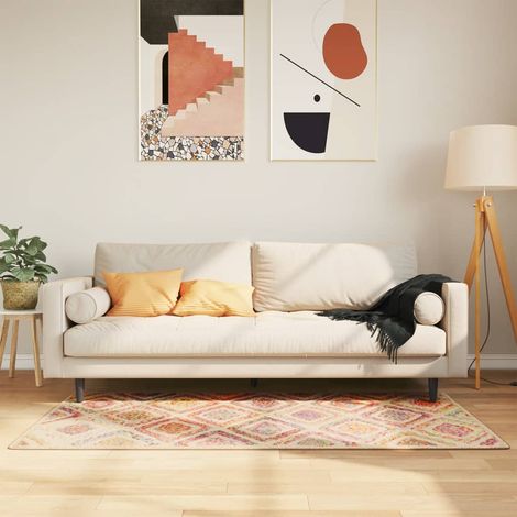 Alfombra lavable multicolor 80x150 cm