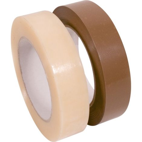 Ruban adhésif PVC petites largeurs HAVANE 25mmx100m - COLIS 72 ROULEAUX (1/5)