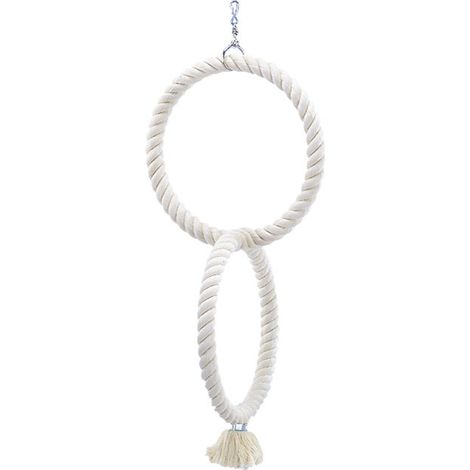Nobby Cotton Climbing 2 Large Rings for Parrot, 74 cm Overall Dia